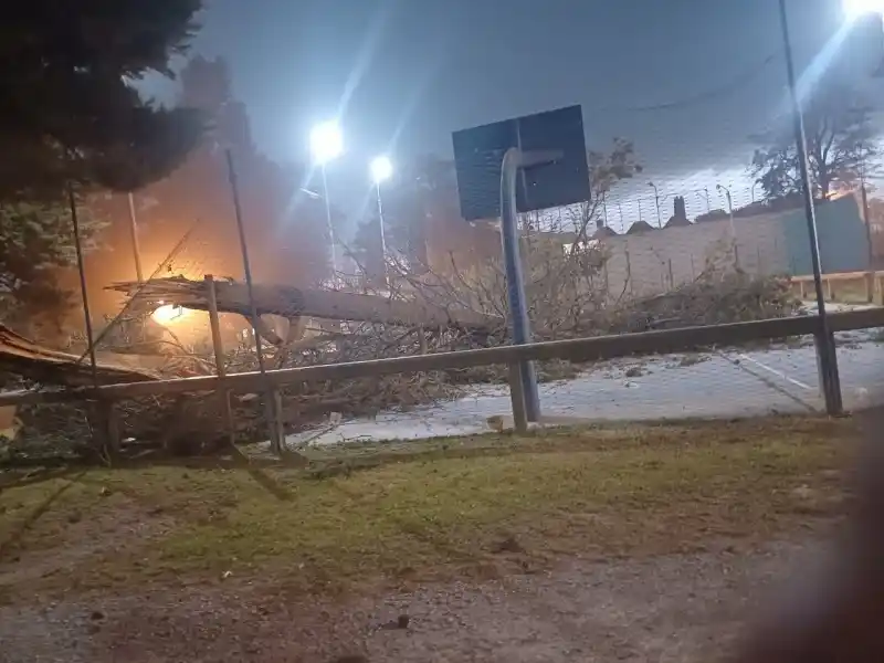 Tormenta en Olavarría