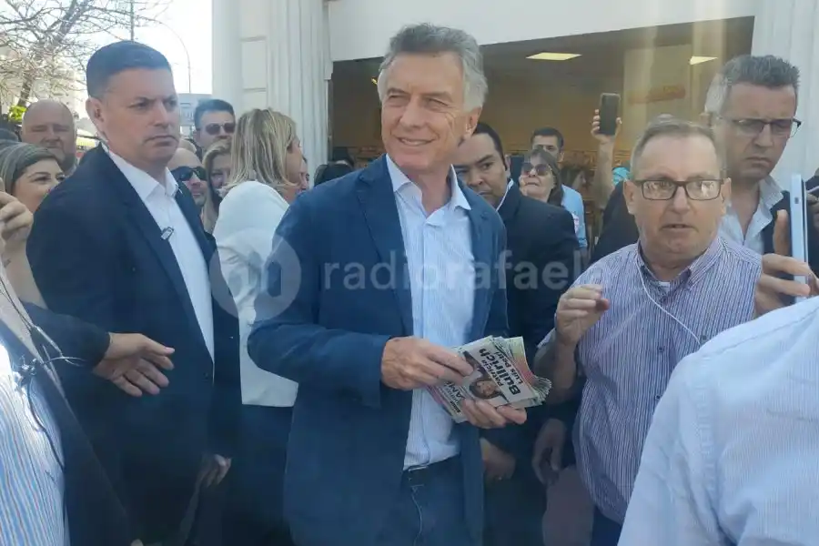 Macri en Rafaela: "Le dijimos fin al populismo y al kirchnerismo, y Patricia va a llevar este cambio adelante"
