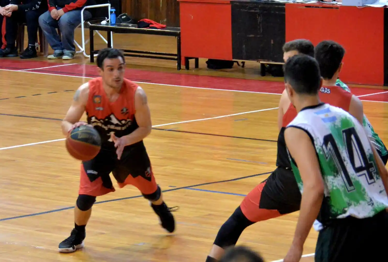 Hartstock, parte del quinteto inicial rojinegro.