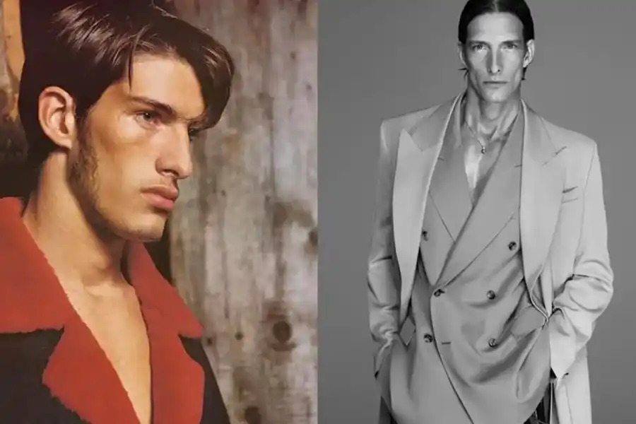 El regreso del supermodelo: Iván de Pineda volvió a modelar para Versace luego de 22 años
