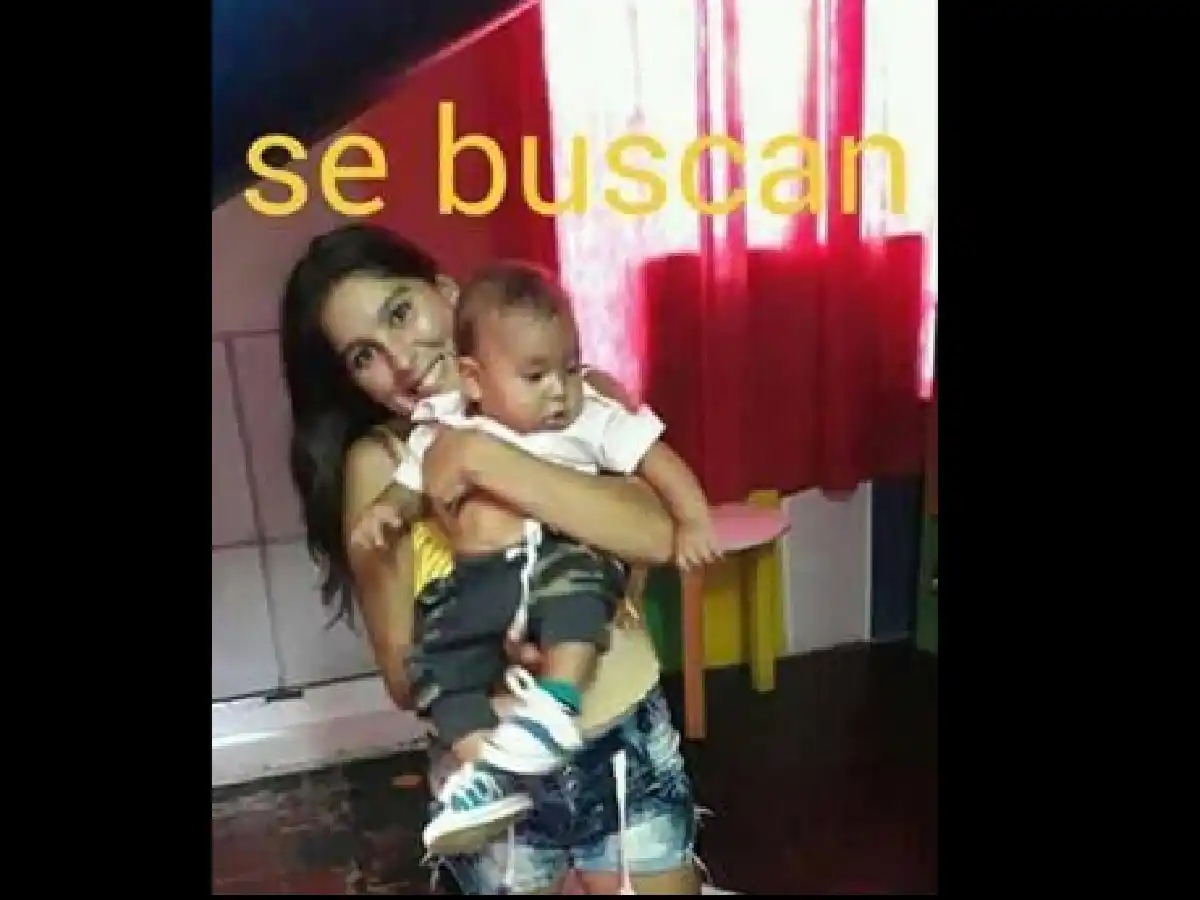 Familia busca a joven que se marchó junto a su hijo