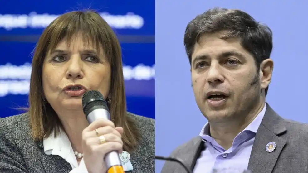"En lugar de apoyar joroba a la gente", dijo Bullrich de Kicillof.