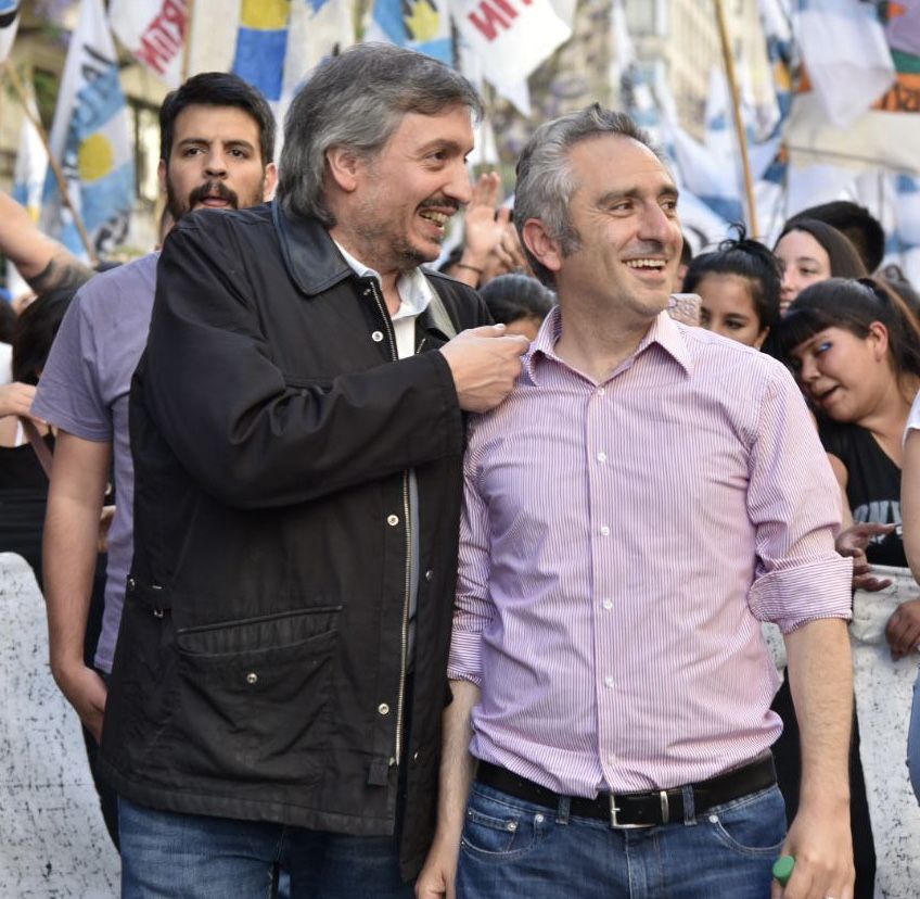 Se agrava la interna oficialista: Aníbal Fernández salió a contestarle al "Cuervo" Larroque por el ataque a Cristina