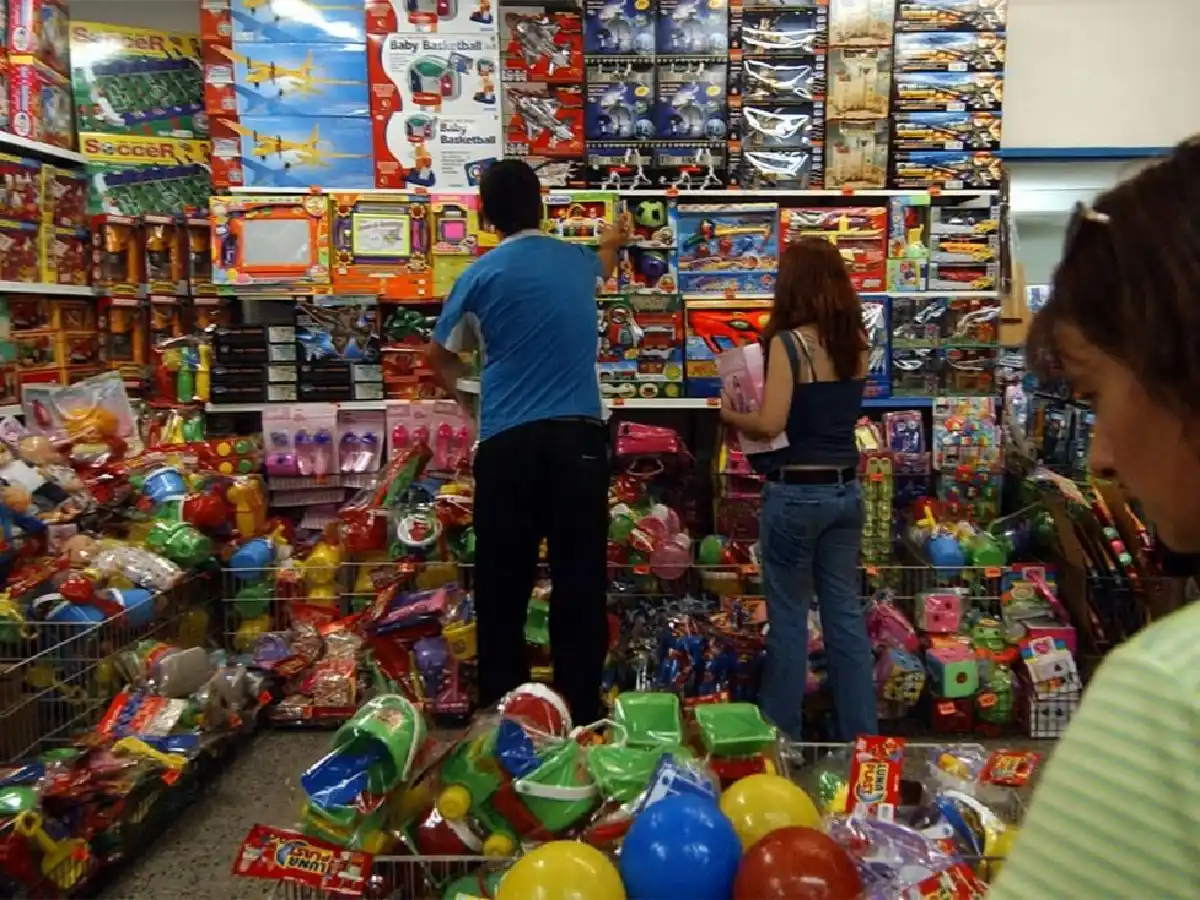 Cayó casi un 20% la venta de juguetes