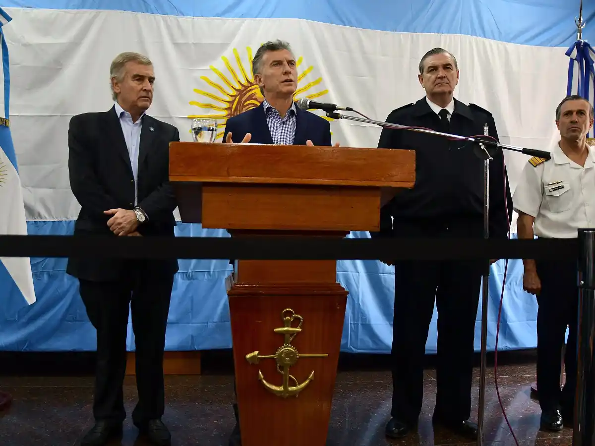 Submarino: Macri pidió "no aventurarse a buscar culpables" 