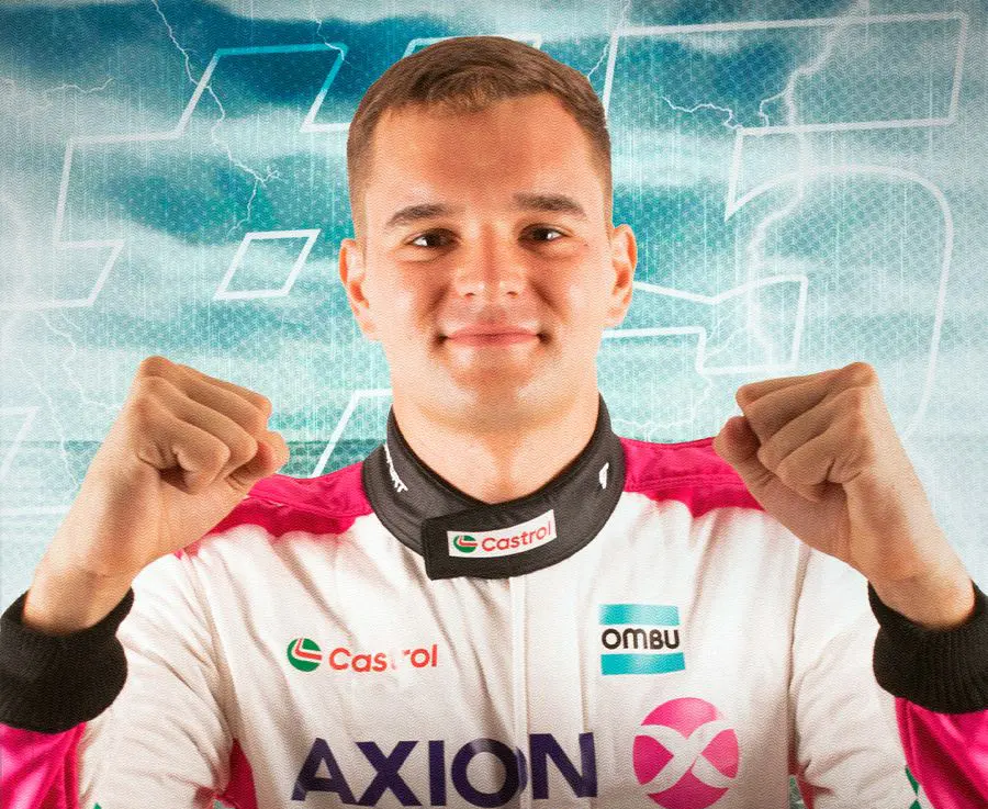 Destacado. Esta es la publicación donde aparece el necochense Matias Capurro promocionando esta fecha del TC2000, en San Juan