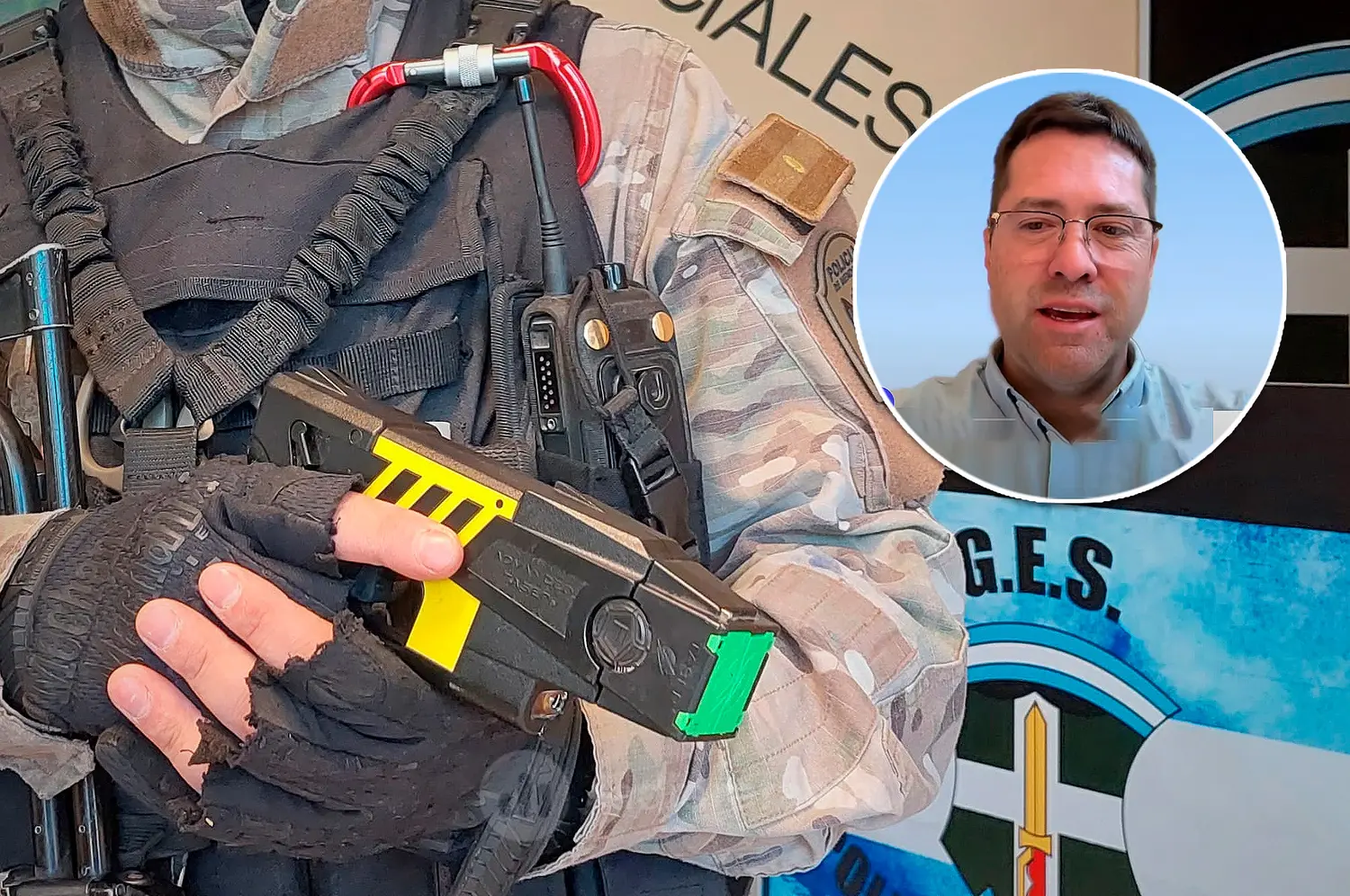 Policías de Rafaela ya patrullan con pistolas Taser: "Esto pone en alto a la policía de Santa Fe"