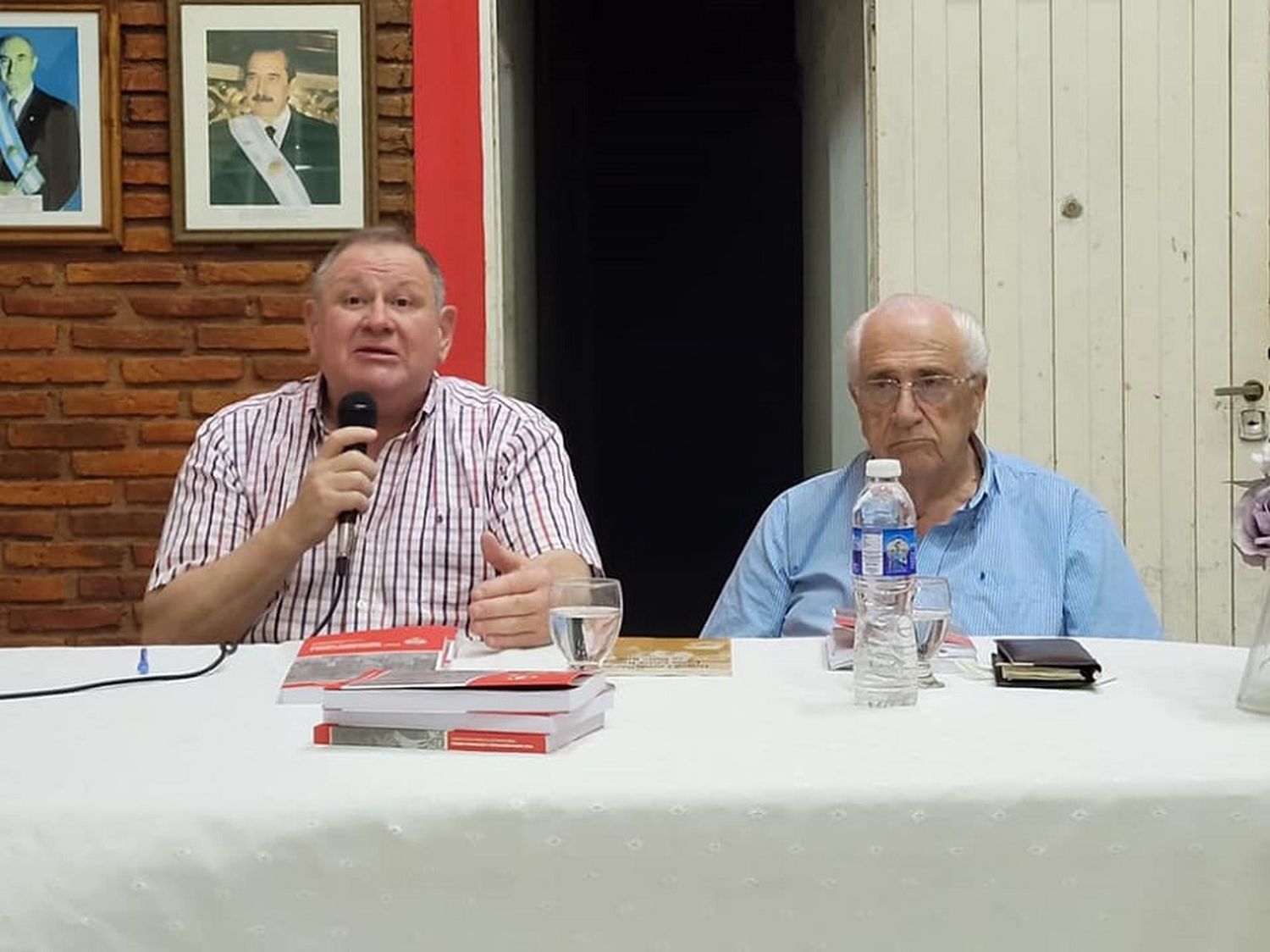 Rogel acompañó a Frigerio y rescató la historia de la UCR