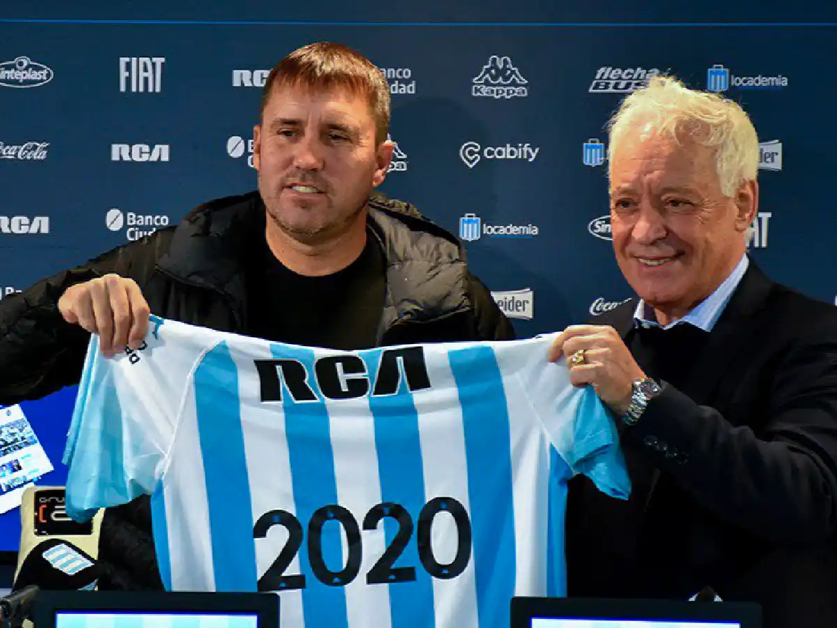 Coudet renovó su contrato en Racing 