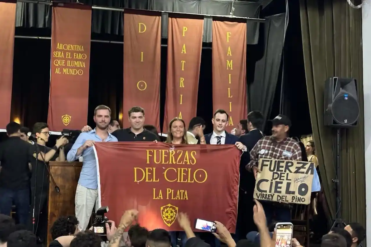 “Las fuerzas del cielo”, la nueva agrupación militante de La Libertad Avanza.