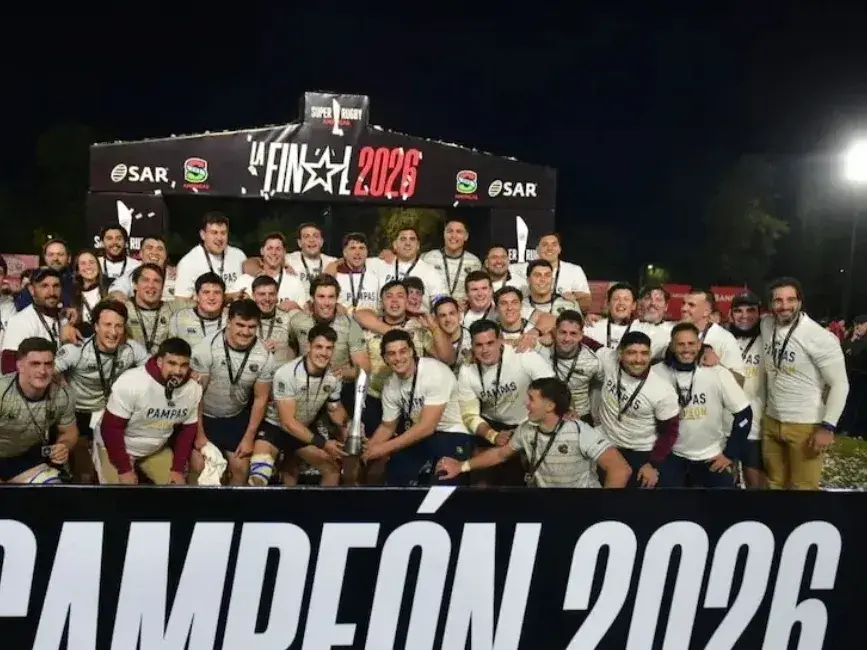 Pampas, campeón del Súper Rugby Américas 2026. Foto:SRA