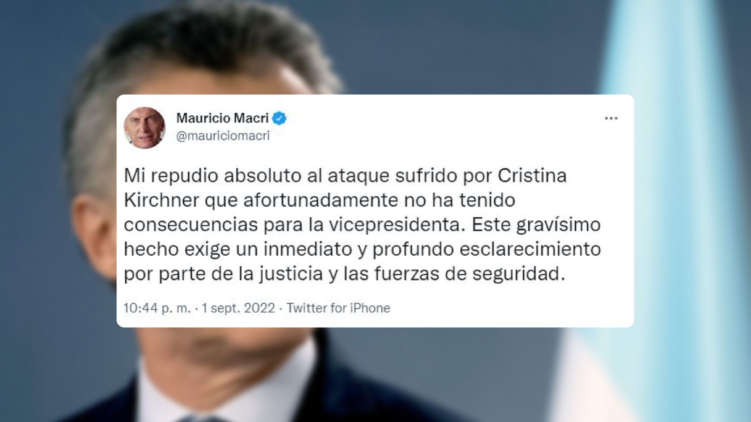 Atentado contra la vicepresidente: Los mensajes de los políticos repudiando el hecho