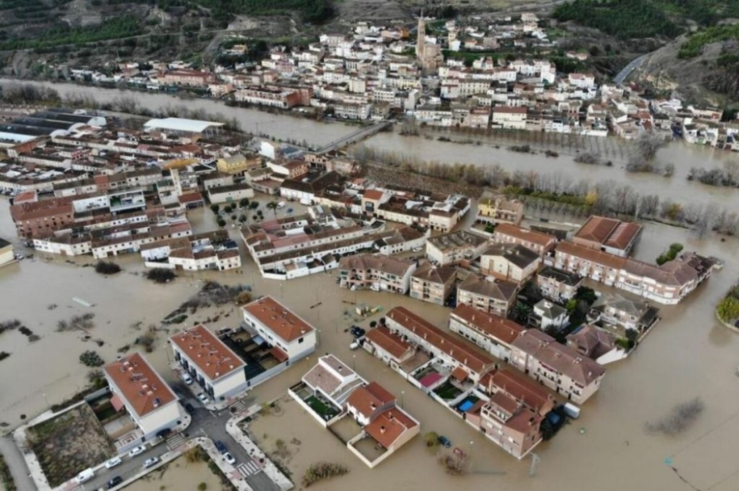 Regiones españolas son declaradas zona catastrófica por las inundaciones