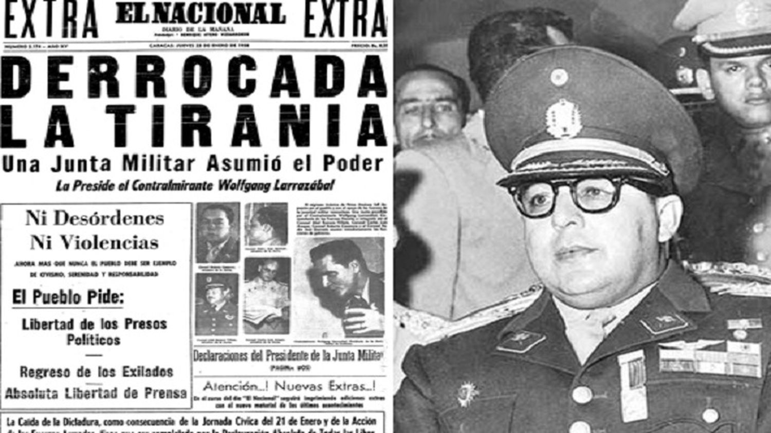 A 63 AÑOS DEL 23 DE ENERO DE 1958: ¿Siguen vigentes los motivos que generaron esta gesta?