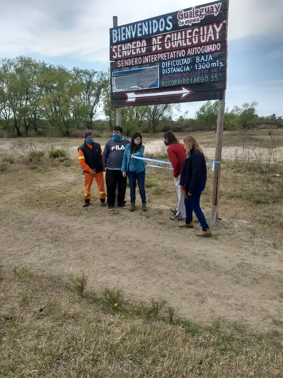 Habilitaron el Sendero Interpretativo Autoguiado