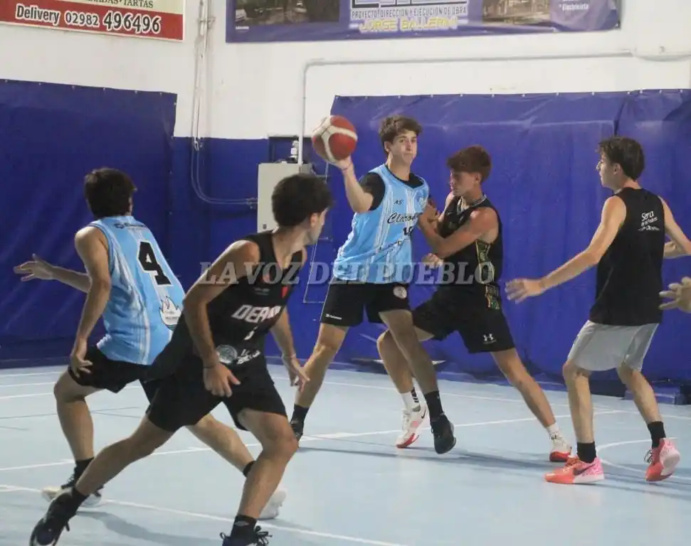 El básquet 3x3 tuvo acción en la cancha del Recreativo Claromecó