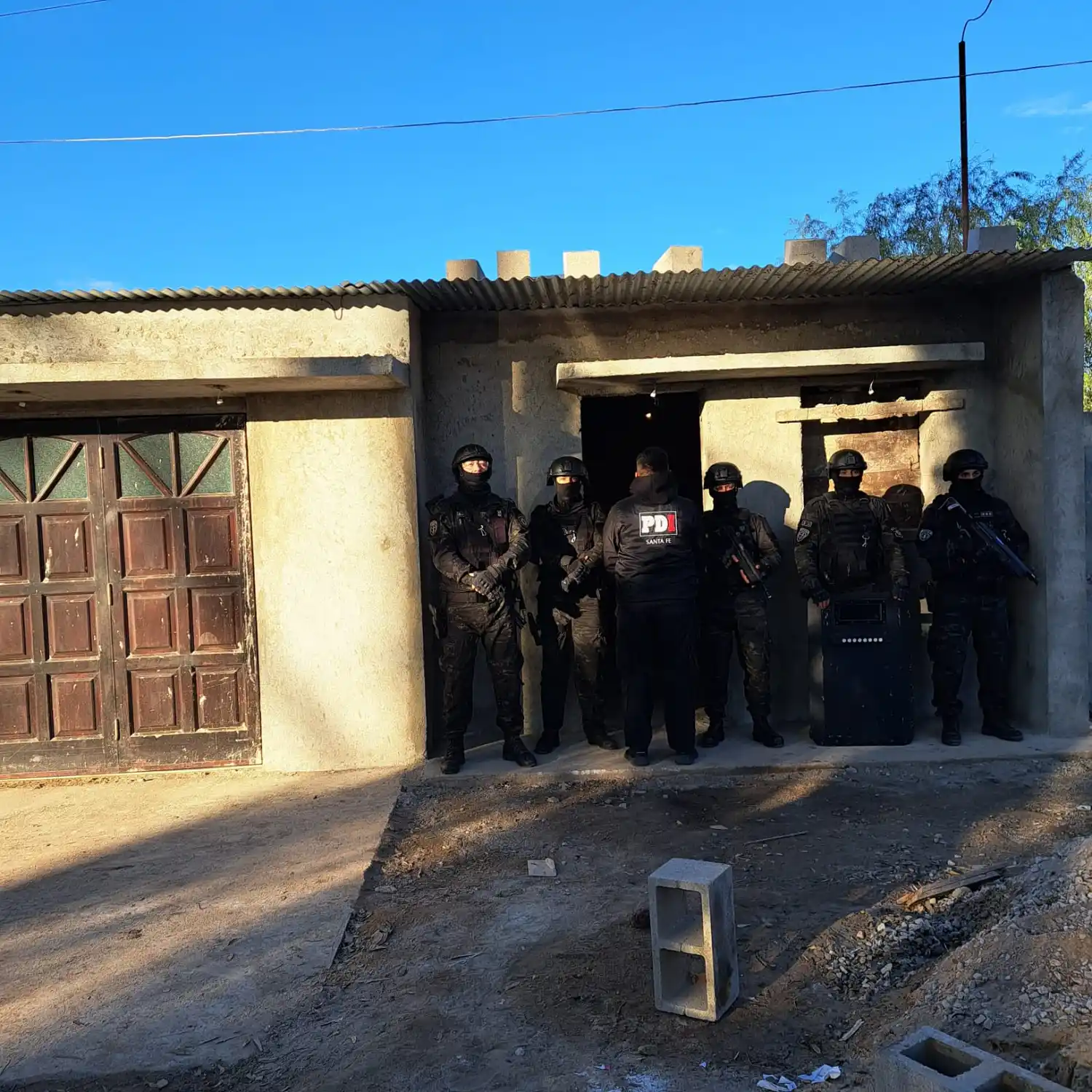 Megaoperativo en Frontera: dos detenidos y secuestro de drogas, armas y dinero