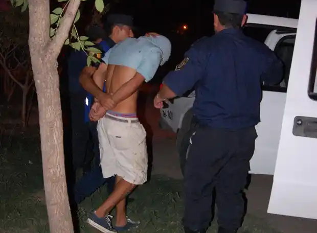 Un delincuente lesionó a un policía antes de ser reducido 