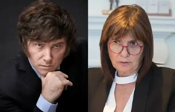 Tras las acusaciones de Javier Milei, Patricia Bullrich defendió a su marido
