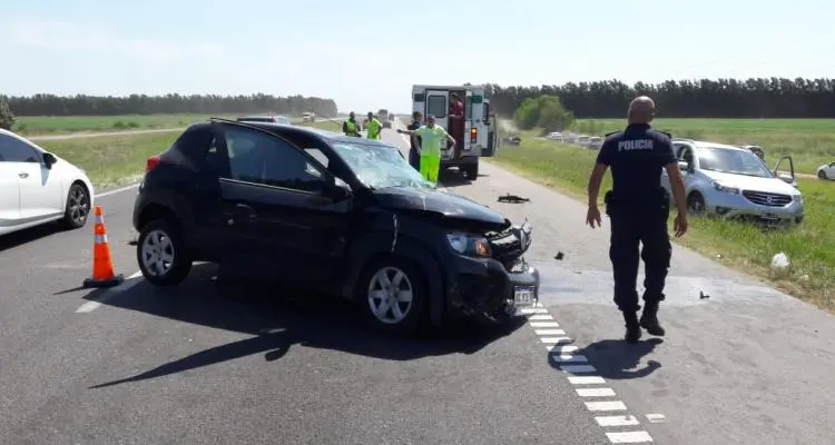 Accidente en ruta 9: Todos los integrantes de la familia están fuera de peligro