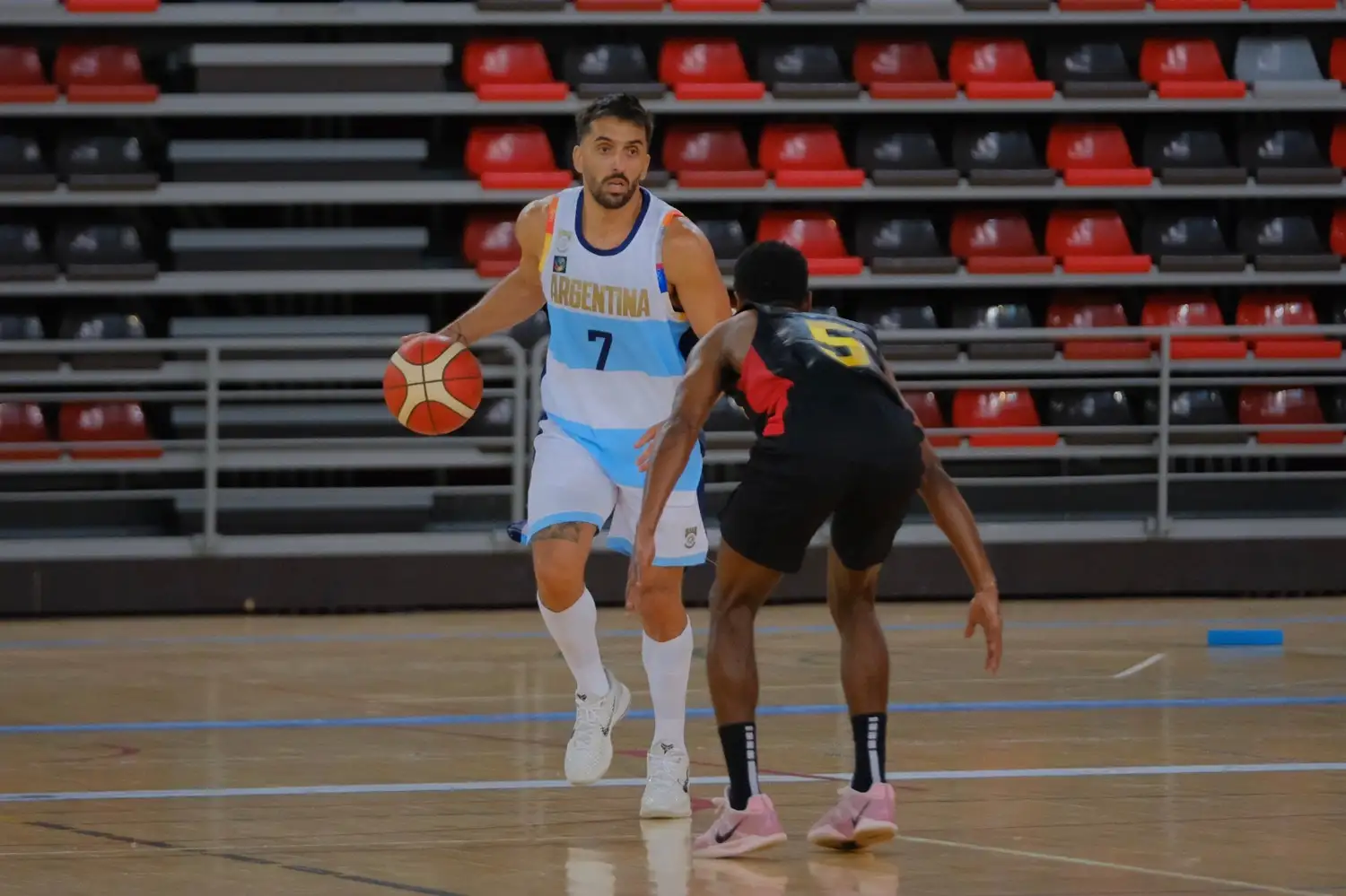 Facundo Campazzo fue el goleador argentino.