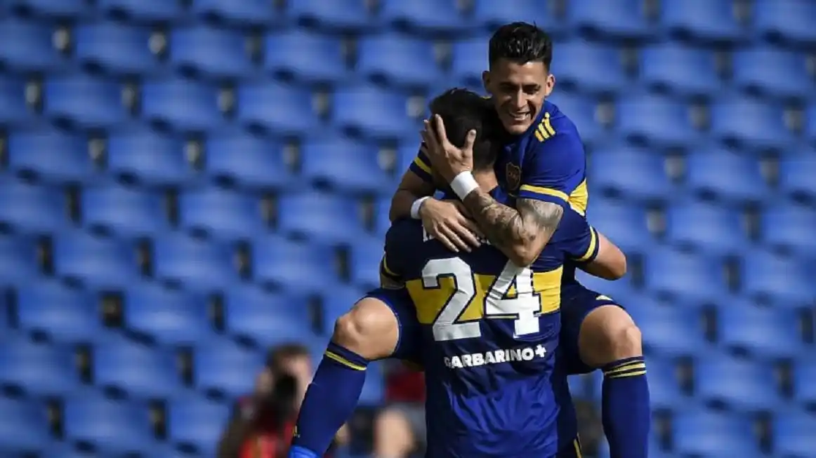 Boca se hizo fuerte ante Lanús y aseguró su clasificación a cuartos de final