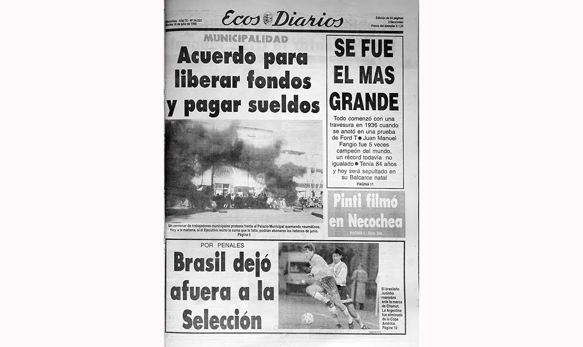 Martes 18 de julio de 1995