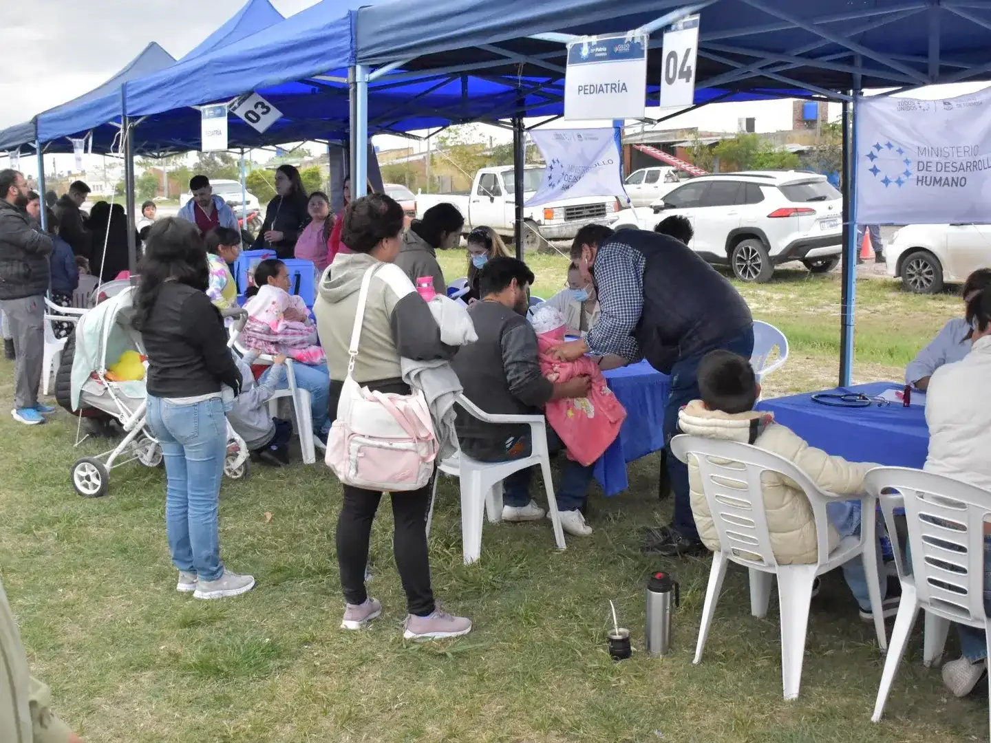Operativos de salud en barrios formoseños