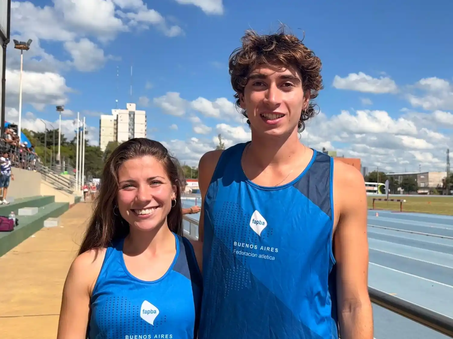 Verina Vezzi y Santino Marchetti de gran performance en el Campeonato Nacional de mayores
