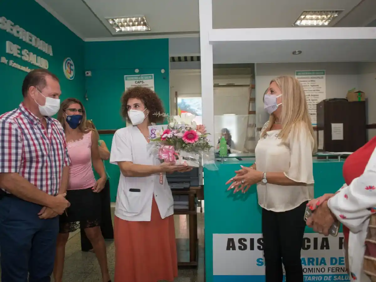 El Consejo Municipal de la Mujer homenajeó a trabajadoras de Salud