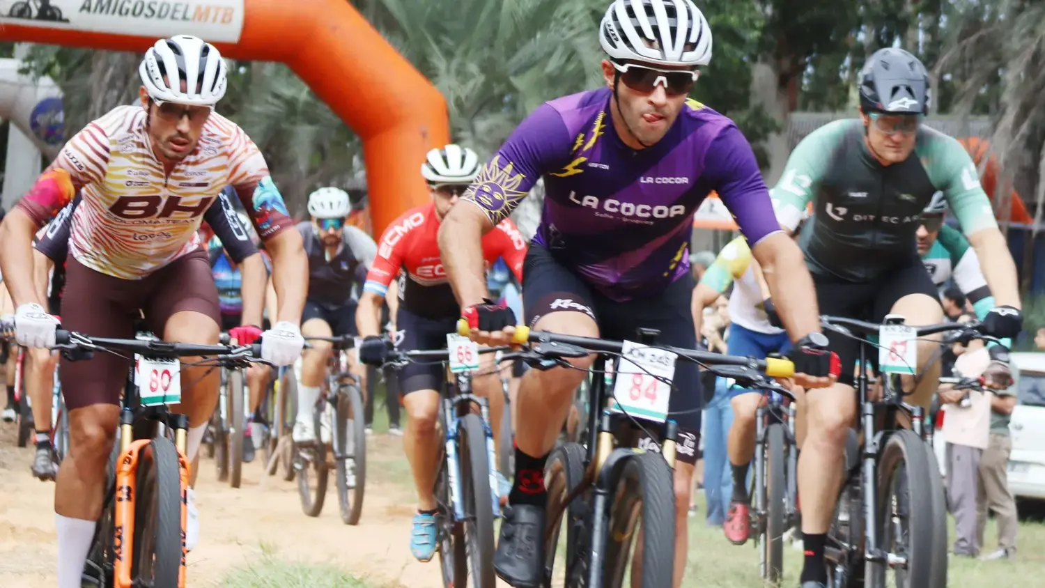 Se corrió el 1° Rural Bike de Los Viñedos y Los Pecanes en La Criolla