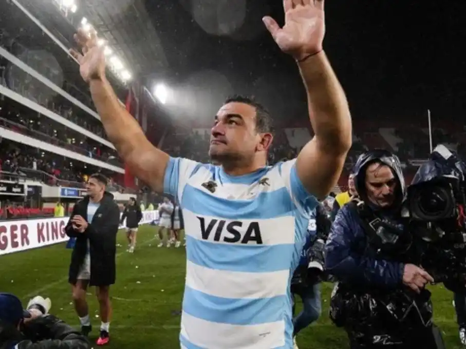 Agustín Creevy es el jugador con más presencias en "Los Pumas".
Foto: Agencia Noticias Argentinas
