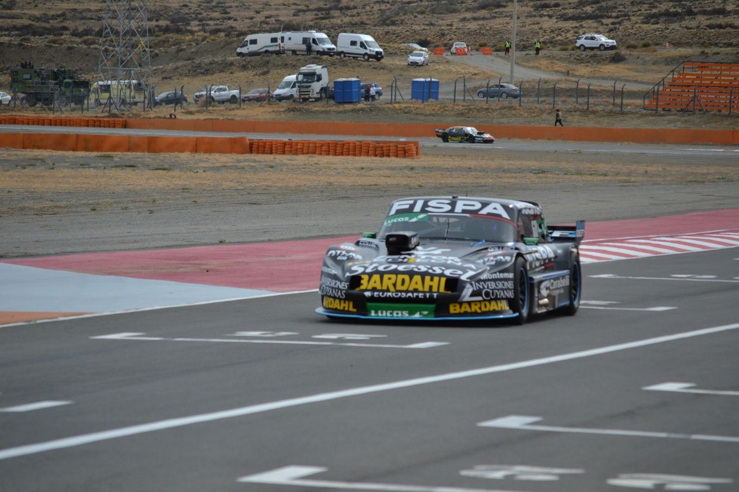 Santero fue la referencia en pista en un día histórico