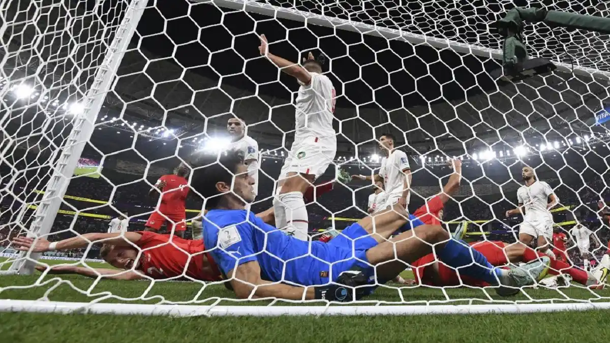 MARRUECOS sorprende y clasifica de primero en el grupo F en Qatar 2022