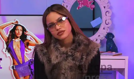 Video: la reacción de Emilia Mernes a una pregunta sobre Javier Milei