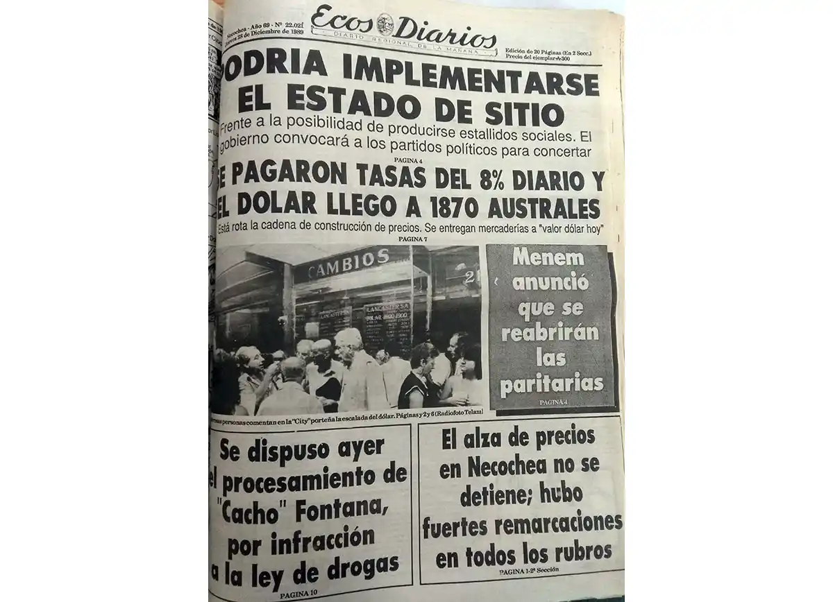 Jueves 28 de diciembre de 1989