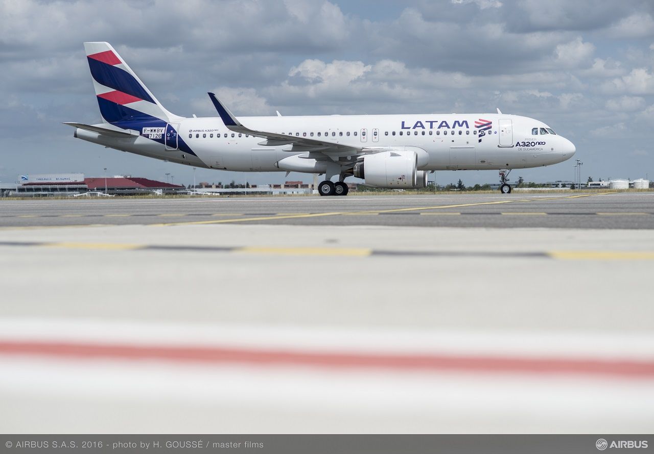LATAM Airlines es la primera aerolínea de América en recibir el A320neo