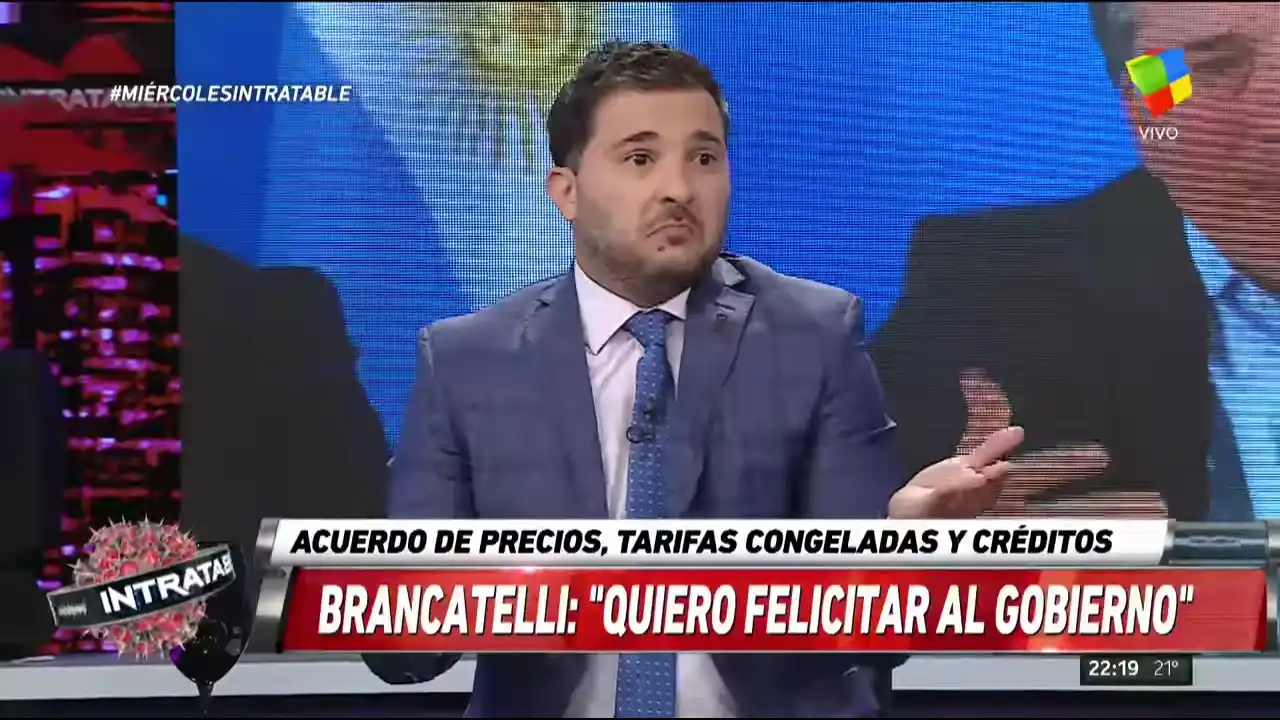 Brancatelli "felicitó" a Macri por sus nuevas medidas: "Todo esto ya lo inventó el kirchnerismo"