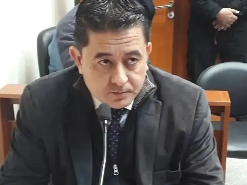 Leandro Benegas, el fiscal detenido.