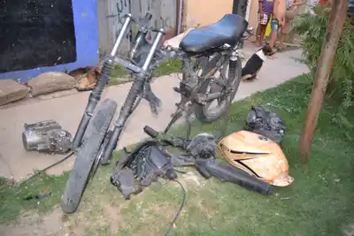 La policía recuperó una motocicleta denunciada como sustraída