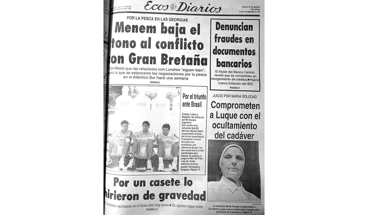Miércoles 6 de marzo de 1996