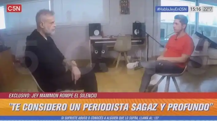 Jey Mammon dio detalles del día que conoció a Lucas Benvenuto en una fiesta