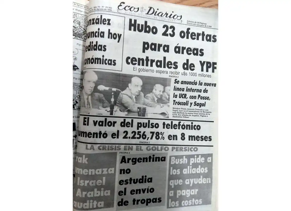 Viernes 31 de agosto de 1990