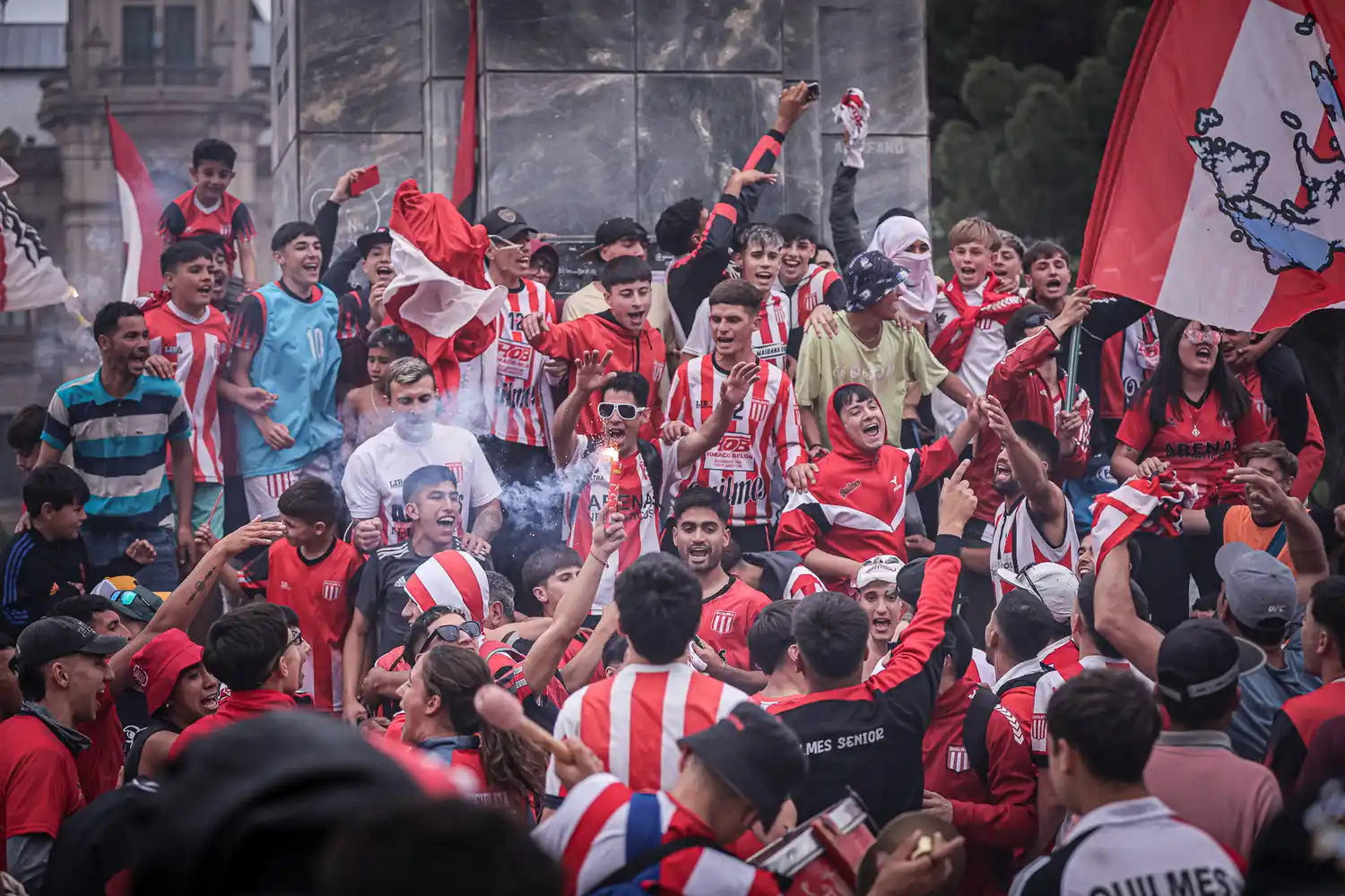 Las postales de Quilmes campeón en la Plaza San Martín