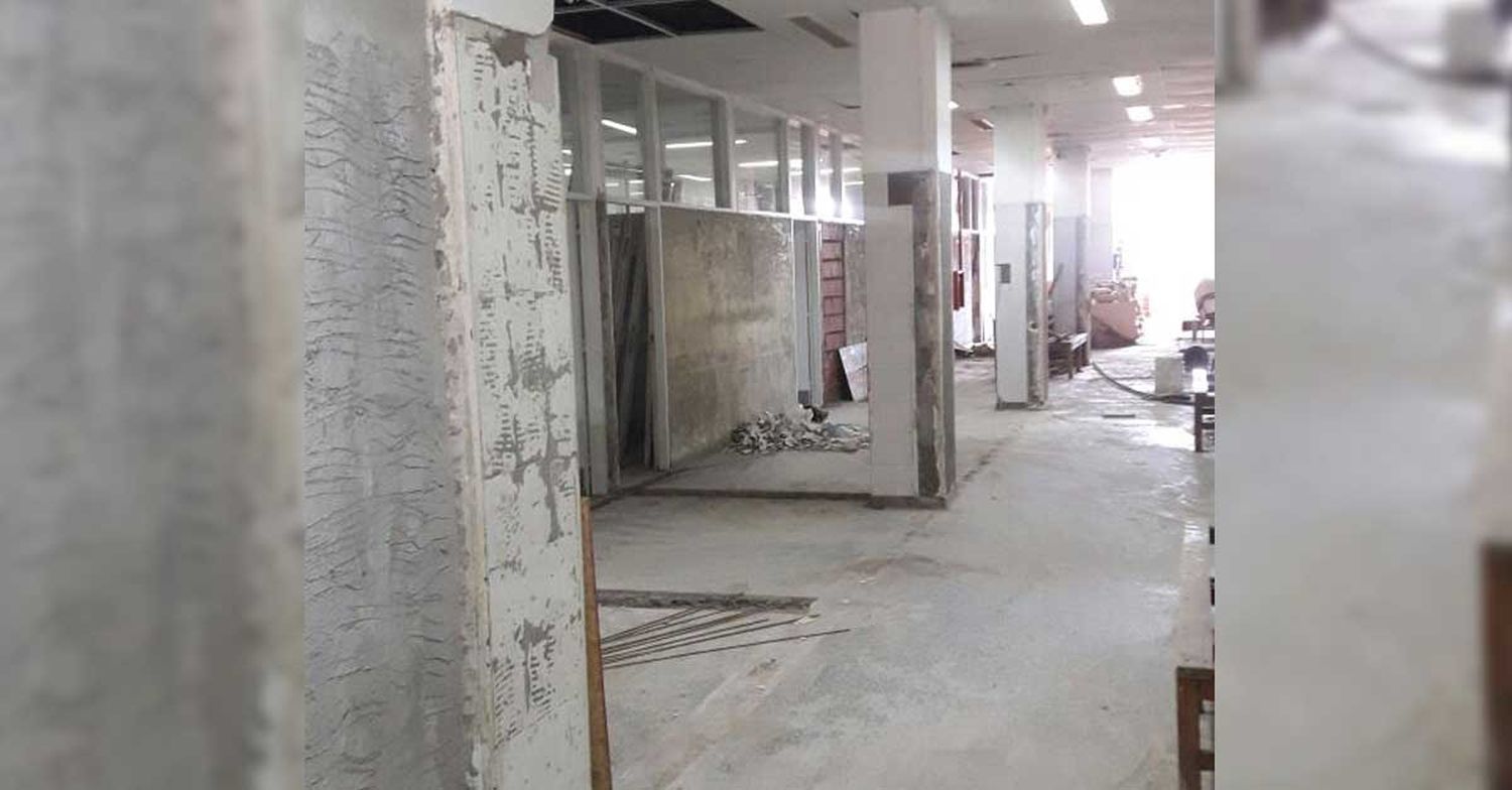 Destacan avances en las obras de la guardia del Hospital Interzonal