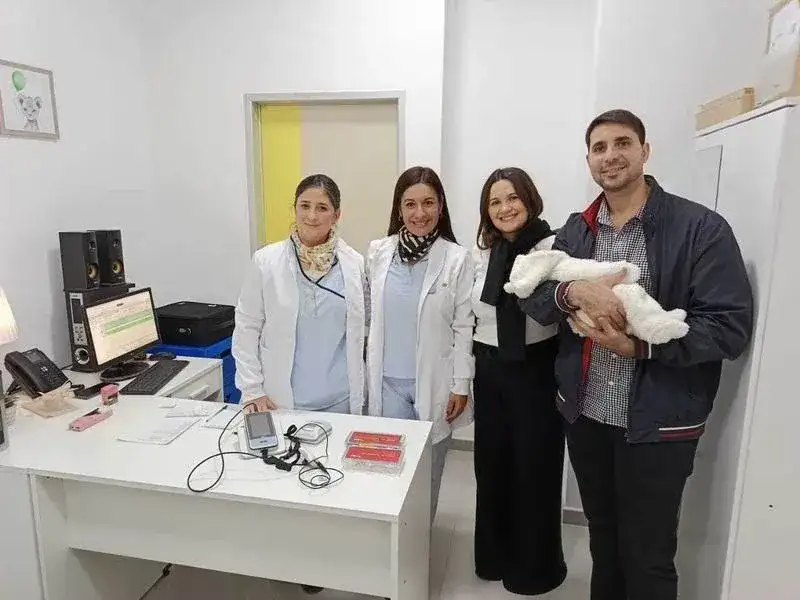El Hospital de la Madre y la Mujer realizó por 
primera vez el estudio de otoemisiones acústicas