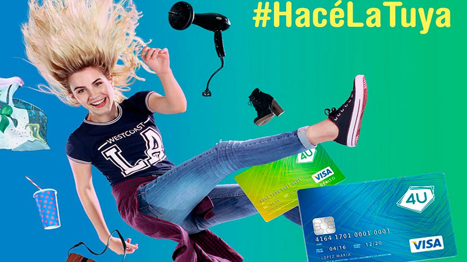 La Tarjeta 4U lanzó beneficios para agosto y válidos para comercios de todo el país