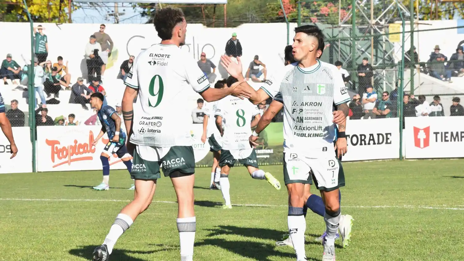 Juan Bono y Emanuel Mercado.