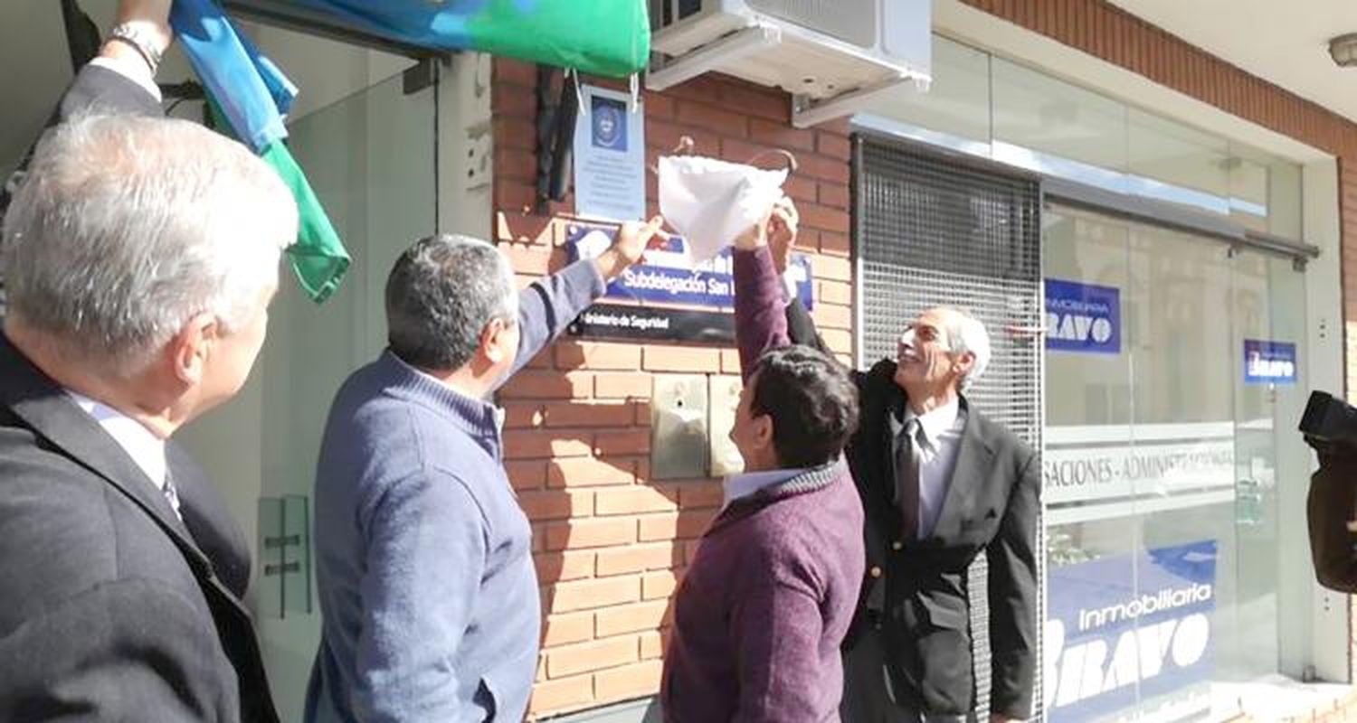 La Caja de Retiros de la Policía Bonaerense inauguró delegación en San Pedro