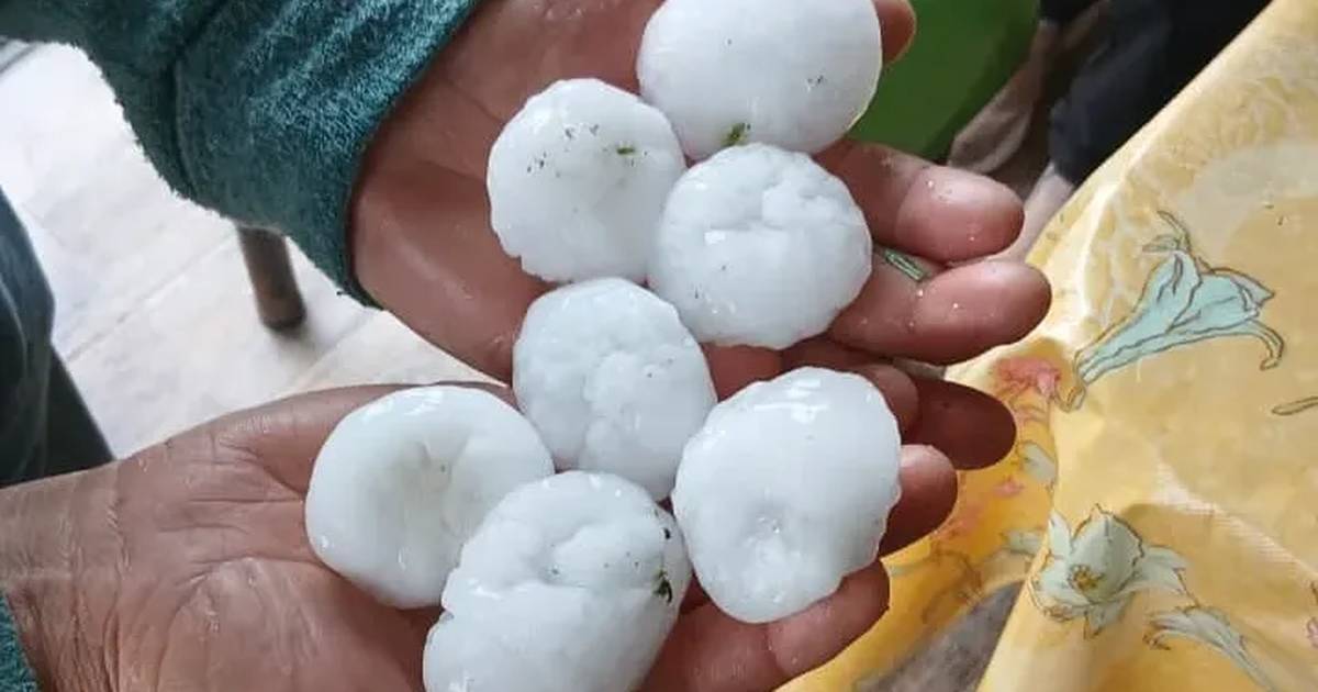 Temporal: cayó granizo en Río Tala – Las últimas noticias de San Pedro